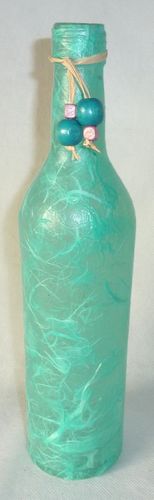 Leuchtflasche UNI - mintgrün - 30cm